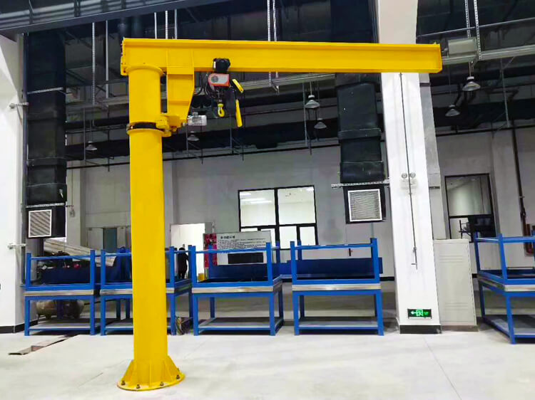 Column mounted jib crane