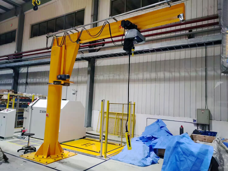 Ecuador Customer 3 Ton Jib Crane Transaction Case