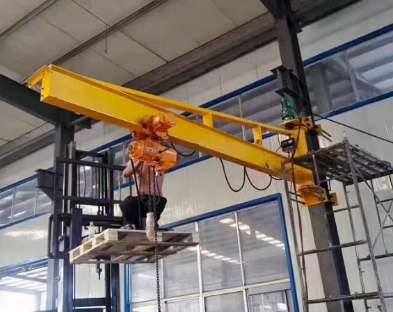 Jib Crane Terpasang di Dinding 500kg 1 Ton 2t