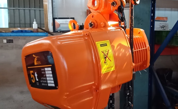 5T Electric Chain Hoist Was Successfully Shipped To Cyprus