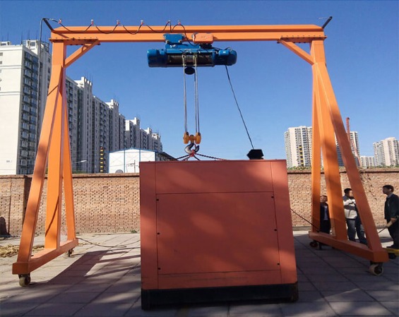 0,5t-10 ton gantry crane portabel bingkai gantry kecil