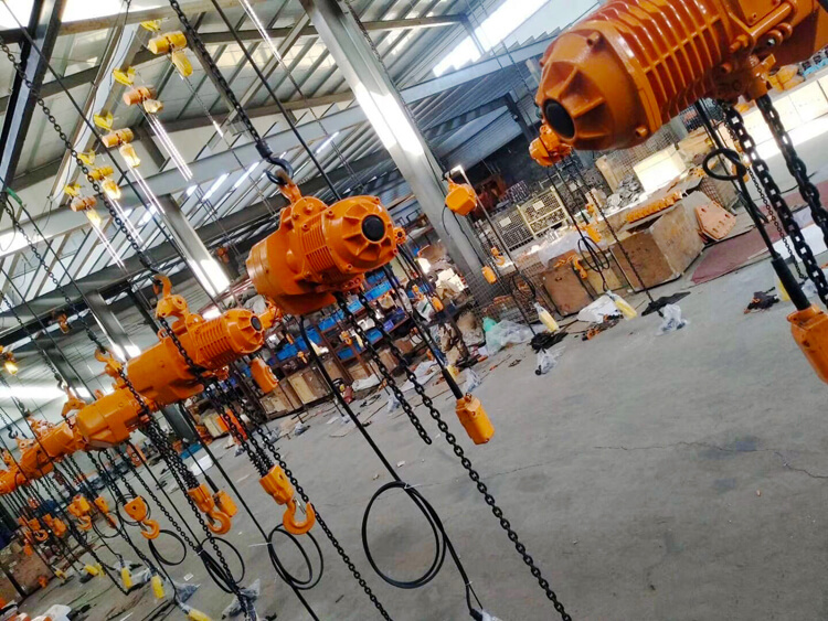 Different electric chain hoist