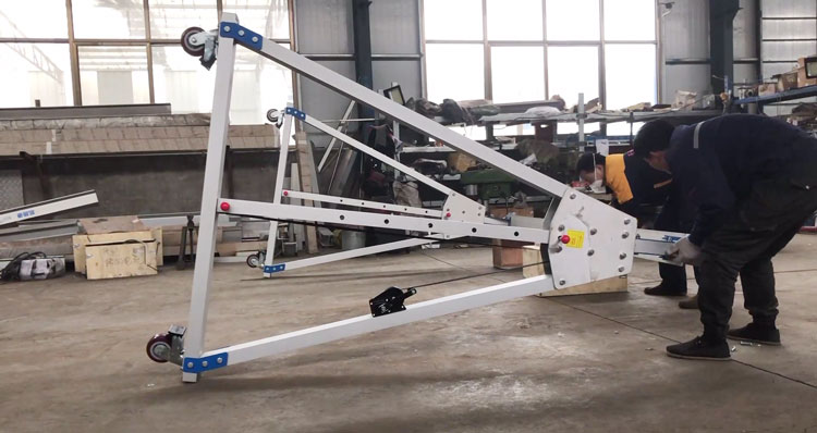 aluminum gantry crane to Swedish