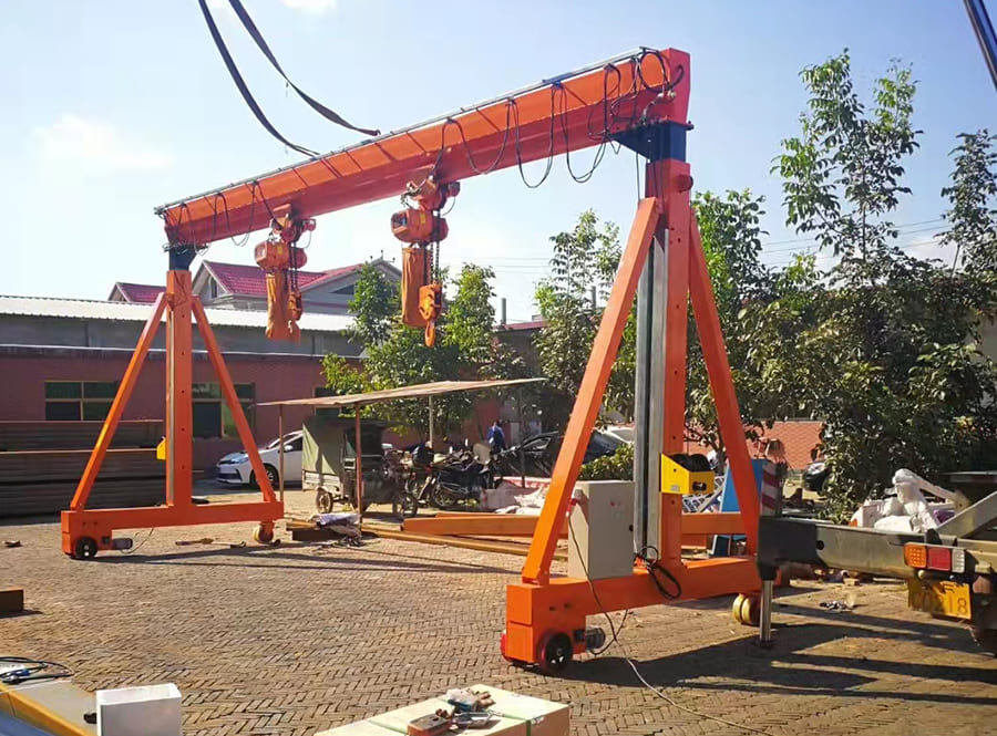 The Versatility and Benefits of Portable Gantry Cranes
