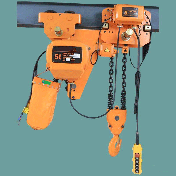 Installation Method of the Chain of Electric Hoist