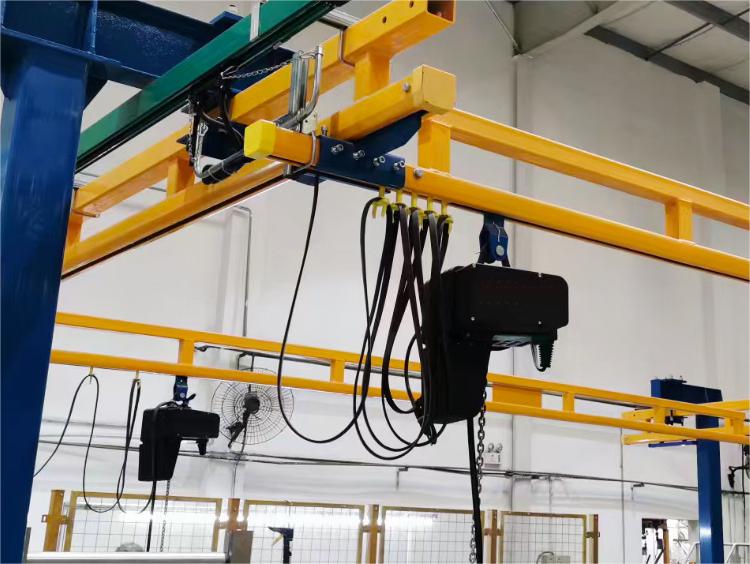Customizable KBK Light Crane System for Efficient Material Handling