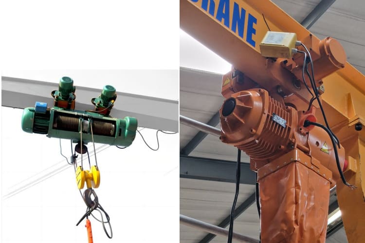 Difference Between Electric Wire Rope Hoist and Chain Hoist