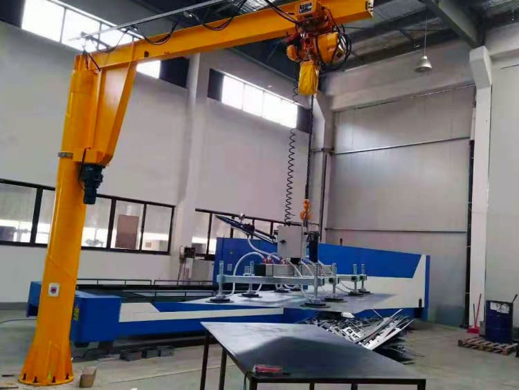 Light Duty Pillar Jib Crane for Material Handling Use