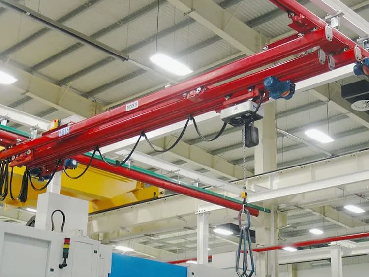 Efficient Safe and Easy to Maintain KBK Light Crane System