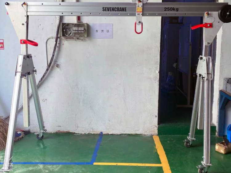 Correct Use of Portable Aluminum Gantry Crane