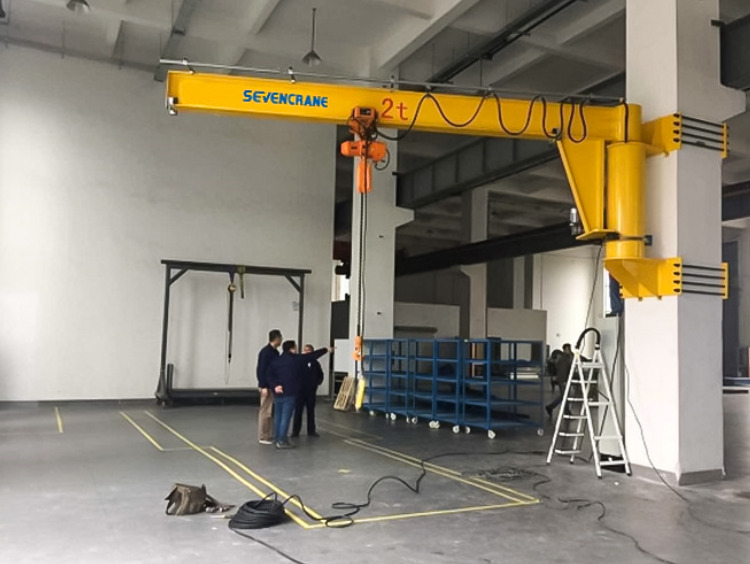 Maximizing Space and Performance Wall Mounted Jib Crane