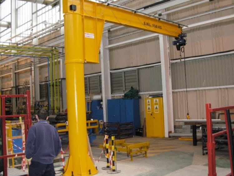 Multifunctional Applications of Pillar Jib Crane