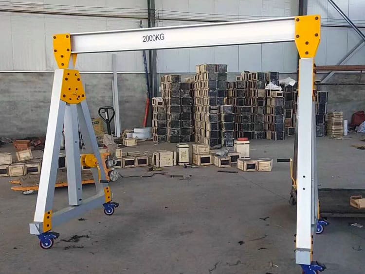 Small Lifting Equipment Portable Gantry Crane with Low Price