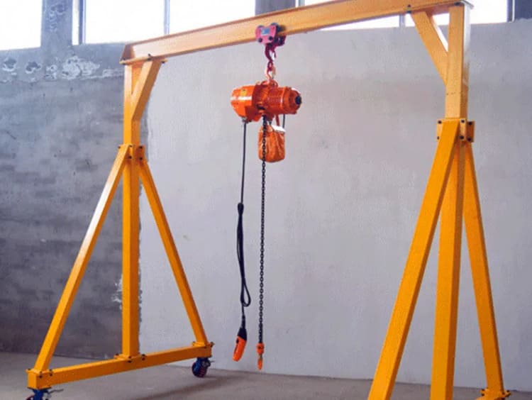 Portable Light Duty Small Steel Gantry Crane for Sale