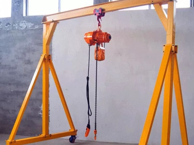 Factory Light Duty Portable Steel Gantry Crane with Low Price