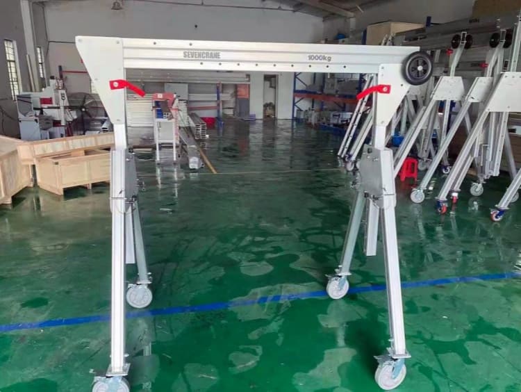 Algeria PRG1S20 Portable Aluminum Gantry Crane Transaction Case